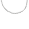 Collier Collier motif torsadé en or blanc 18 carats et diamants 58 Facettes BO/250016