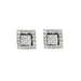 Boucles d'oreilles Boucles d'oreilles en or blanc et diamants 58 Facettes DDV7575-1