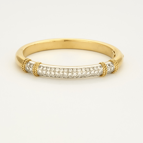 FRED - Bracelet Isaure or jaune diamants
