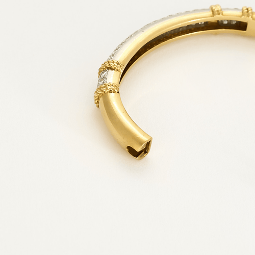 FRED - Bracelet Isaure or jaune diamants