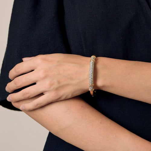 FRED - Bracelet Isaure or jaune diamants