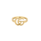 Bague 52 Gucci - Bague Interlocking Double G en or jaune 18 carats 58 Facettes BO/250013/