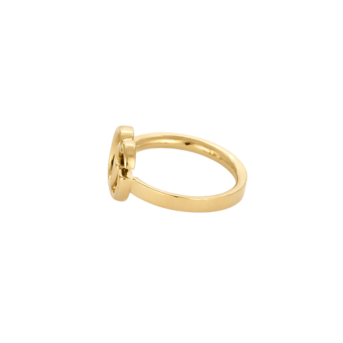 Bague 52 Gucci - Bague Interlocking Double G en or jaune 18 carats 58 Facettes BO/250013/