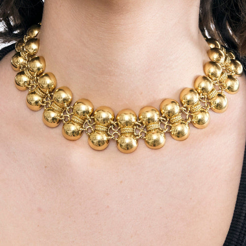 RENÉ BOIVIN - Collier "Sablier" en or jaune 58 Facettes