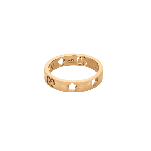 Bague 50 Gucci - Bague Icon en or rose 18 carats 58 Facettes BO/250014//