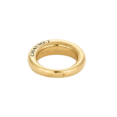 Bague 51 Chaumet - Bague jonc en or jaune 18 carats 58 Facettes BO/250005/