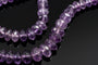Collier Collier années 1970 - Ametystes facettées et fermoir en or 18 carats, 60 cm 58 Facettes