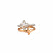 Ring 53 Double Clover Diamond Ring 58 Facettes 3131200
