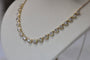 Collier Collier ancien en or jaune 18K serti de diamants taille ancienne 58 Facettes
