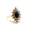Bague 51 Bague Marguerite Saphirs & Diamants 58 Facettes