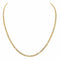 Collier Collier maille gourmette en or jaune avec diamants 58 Facettes 698524CN