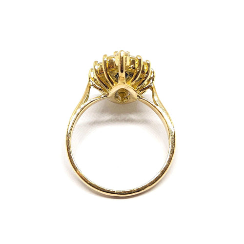 Bague 51 Bague Marguerite Saphirs & Diamants 58 Facettes