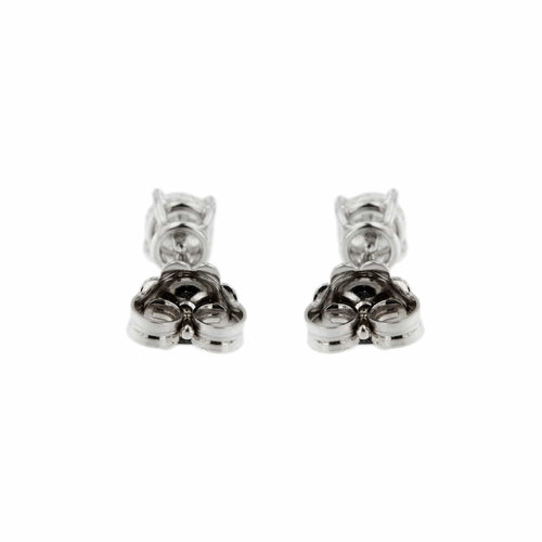 Boucles d'oreilles Boucles d’oreilles puces - Or blanc 18 carats et diamants 0,84 ct 58 Facettes 71