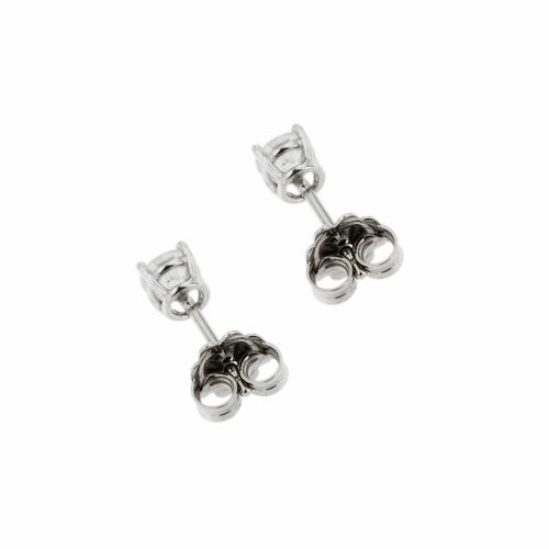 Boucles d'oreilles Boucles d’oreilles puces - Or blanc 18 carats et diamants 0,84 ct 58 Facettes 71