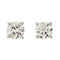 Boucles d'oreilles Boucles d’oreilles puces - Or blanc 18 carats et diamants 0,84 ct 58 Facettes 71