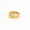 Cartier Bergame - Bague en or jaune et diamants