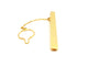 Broche Hermès - Pince à cravate en or jaune 18 carats 58 Facettes 720124CN