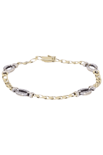 Bracelet Bracelet 2 ors diamants 58 Facettes 085451