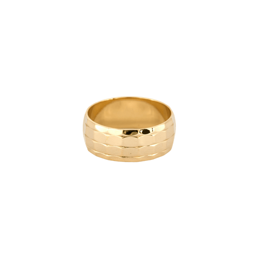 Bague 58 Bague "Facette" en or jaune 18 carats 58 Facettes BO/240061