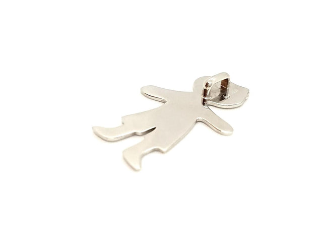 Pendentif Pendentif en or blanc 18 carats 58 Facettes 813313CN