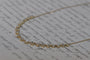 Collier Collier ancien en or jaune 18K serti de diamants taille ancienne 58 Facettes