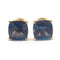 Boucles d'oreilles Boucles d'oreilles topazes blue London or jaune 58 Facettes