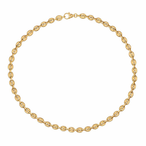 Collier Collier grain de café en or jaune 18 carats 58 Facettes 851000CN
