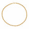 Collier Collier grain de café en or jaune 18 carats 58 Facettes 851000CN