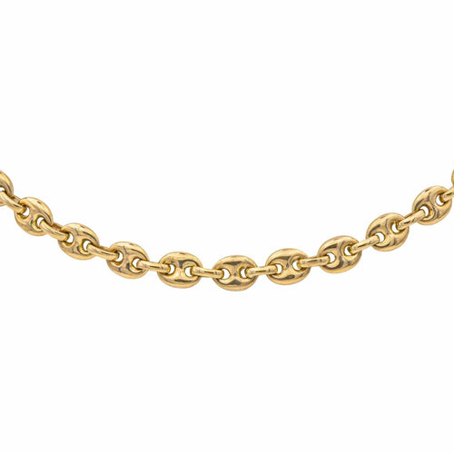 Collier Collier grain de café en or jaune 18 carats 58 Facettes 851000CN