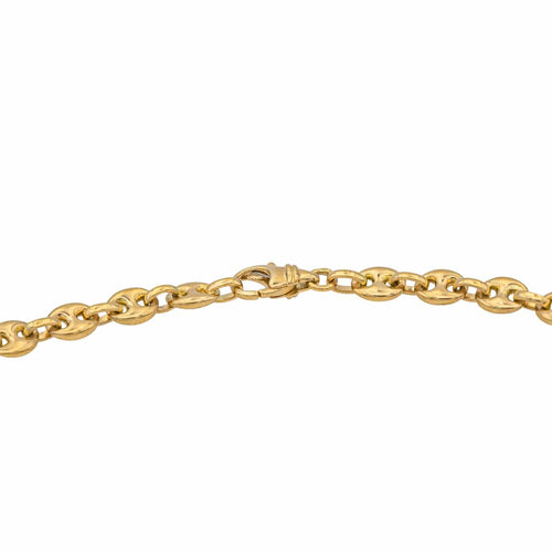 Collier Collier grain de café en or jaune 18 carats 58 Facettes 851000CN