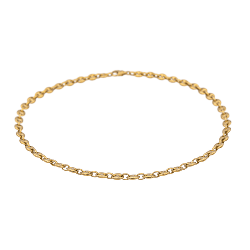 Collier Collier grain de café en or jaune 18 carats 58 Facettes 851000CN