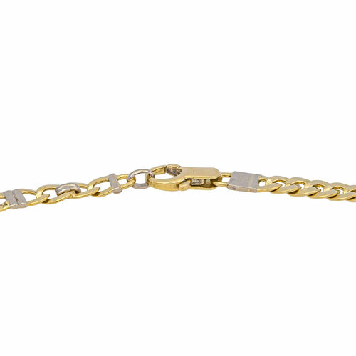 Collier Collier en or jaune et or blanc 18 carats 58 Facettes 876342CD