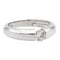 Bague 48 Bague solitaire en or blanc 18 carats avec diamant brillant 0,26 ct 58 Facettes 876345CD