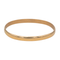Bracelet Bracelet jonc rigide en or jaune 18 carats 58 Facettes 876510CD