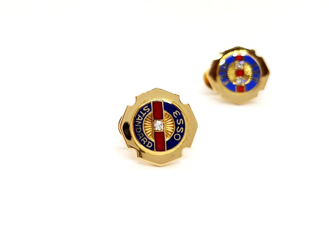 Boutons de manchette Boutons de manchette - Or jaune 18 carats et diamants 58 Facettes 878780CN