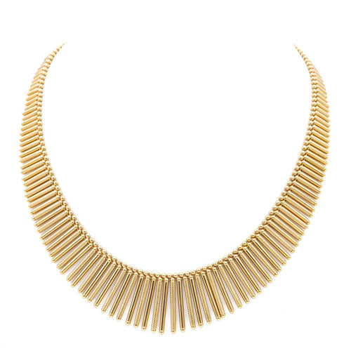 Collier Collier vintage en or jaune 18 carats 58 Facettes 879831CN