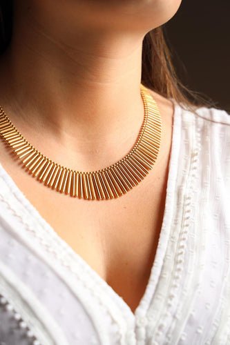 Collier Collier vintage en or jaune 18 carats 58 Facettes 879831CN