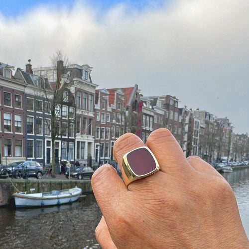 Bague 64 Bague chevalière homme en or jaune 14 carats et cornaline 58 Facettes 03EDE7C6E3E6499B82722D49EF93601B