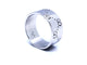 Bague 59 Gucci Icon - Bague grand modèle en or blanc 18 carats 58 Facettes 894446CN