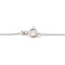 Collier Collier Coeur pavage diamants or blanc 58 Facettes