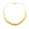 Collier Collier de perles dorées & blanches 58 Facettes