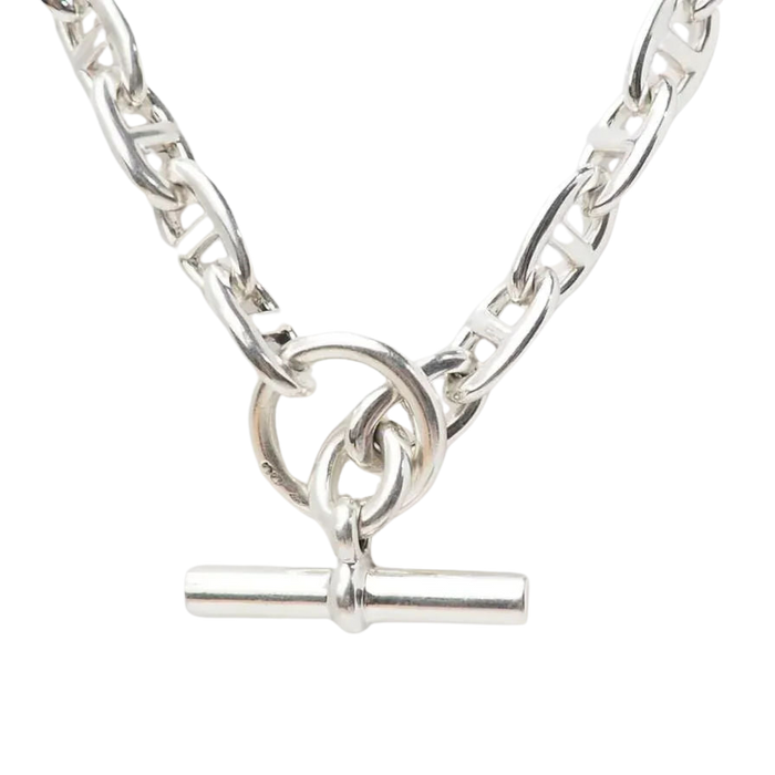 Hermès - Collier Chaîne d'Ancre en argent