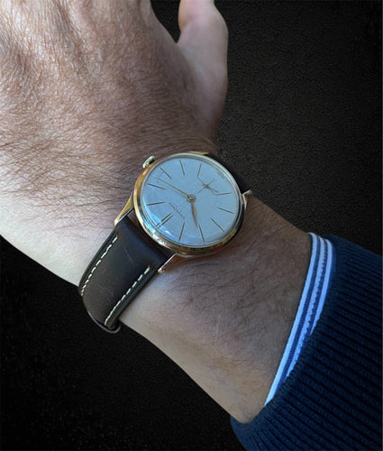 Montre Longines - Montre calibre 12.68Z en or 18 carats 35 mm 58 Facettes