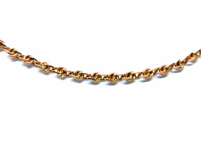 Collier Collier maille en or jaune 18 carats 58 Facettes 930252CN