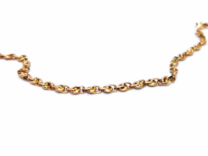 Collier Collier maille en or jaune 18 carats 58 Facettes 930252CN