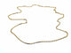 Collier Collier chaîne maille forçat en or jaune 18 carats 58 Facettes 948016CD
