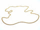 Collier Collier chaîne maille gourmette en or jaune 18 carats 58 Facettes 948044CD