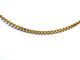 Collier Collier chaîne maille gourmette en or jaune 18 carats 58 Facettes 948044CD