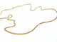 Collier Collier chaîne maille gourmette en or jaune 18 carats 58 Facettes 948044CD