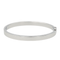 Bracelet Bracelet rigide ouvrant en or blanc 18 carats et palladium 58 Facettes 968092CN